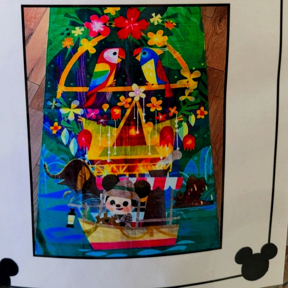 Disney Jungle/ Tiki Joey Chou Beach towel